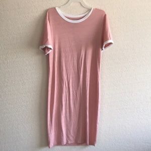 Light pink body dress